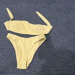 H&M yellow bikini